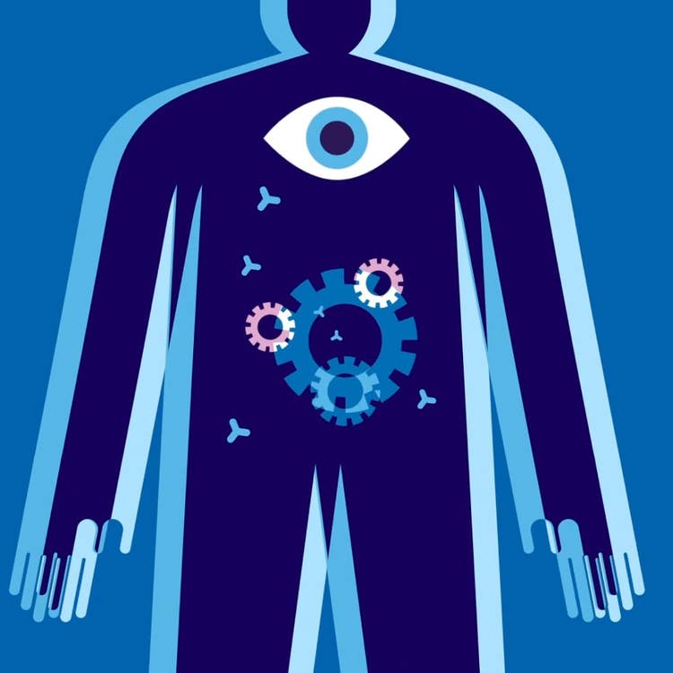 Graphical representation of human body